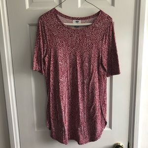 Ivy Print Tunic Tee